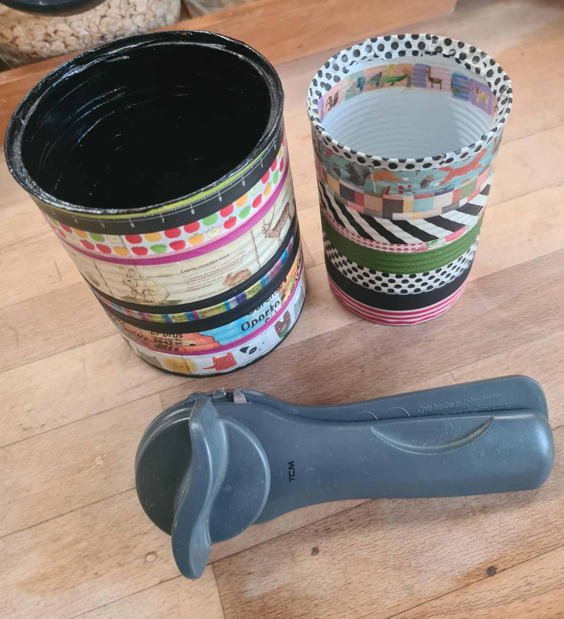 Weißblechdosen weiterverwenden